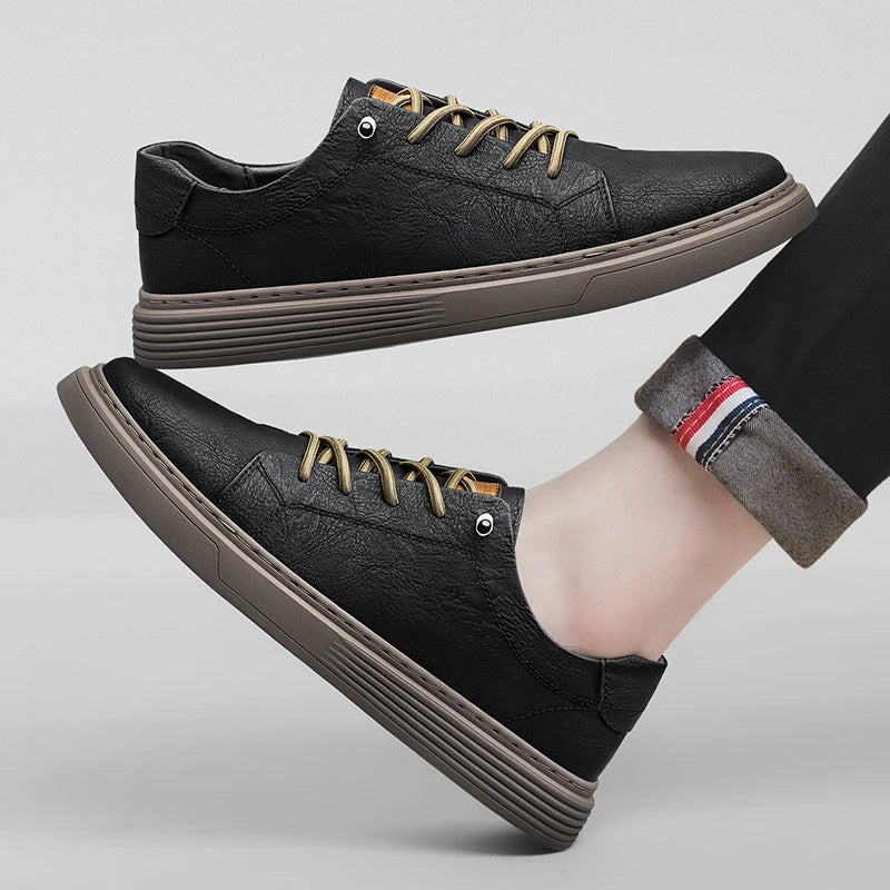 Oxford - Chaussures en Cuir Italien