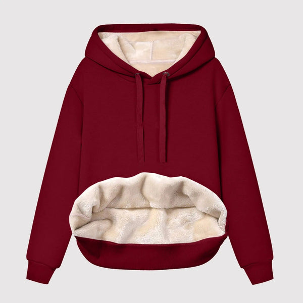 Kai - Warme Fleece-Hoodie Sweatshirt