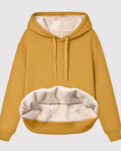 Kai - Warme Fleece-Hoodie Sweatshirt