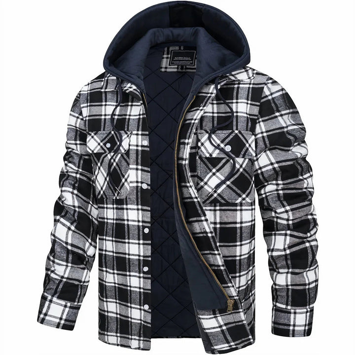 Arend – Manteau Chaud en Mélange de Laine Premium