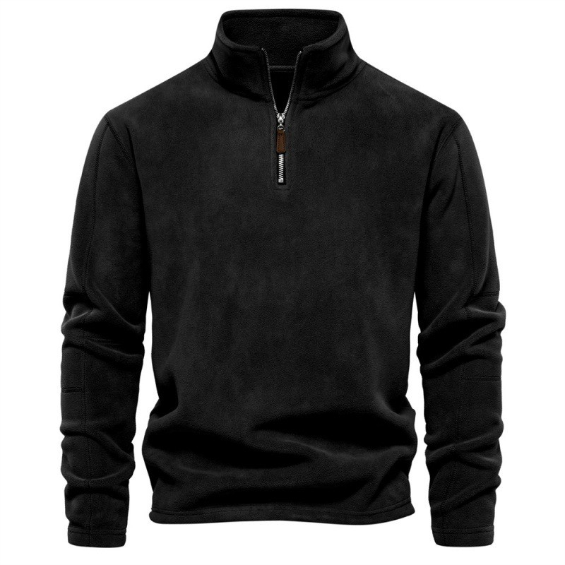 Joshua™ | Maglione in Fleece con Zip a Quarto